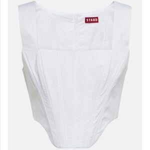 NWOT Staud Alice Corset Top